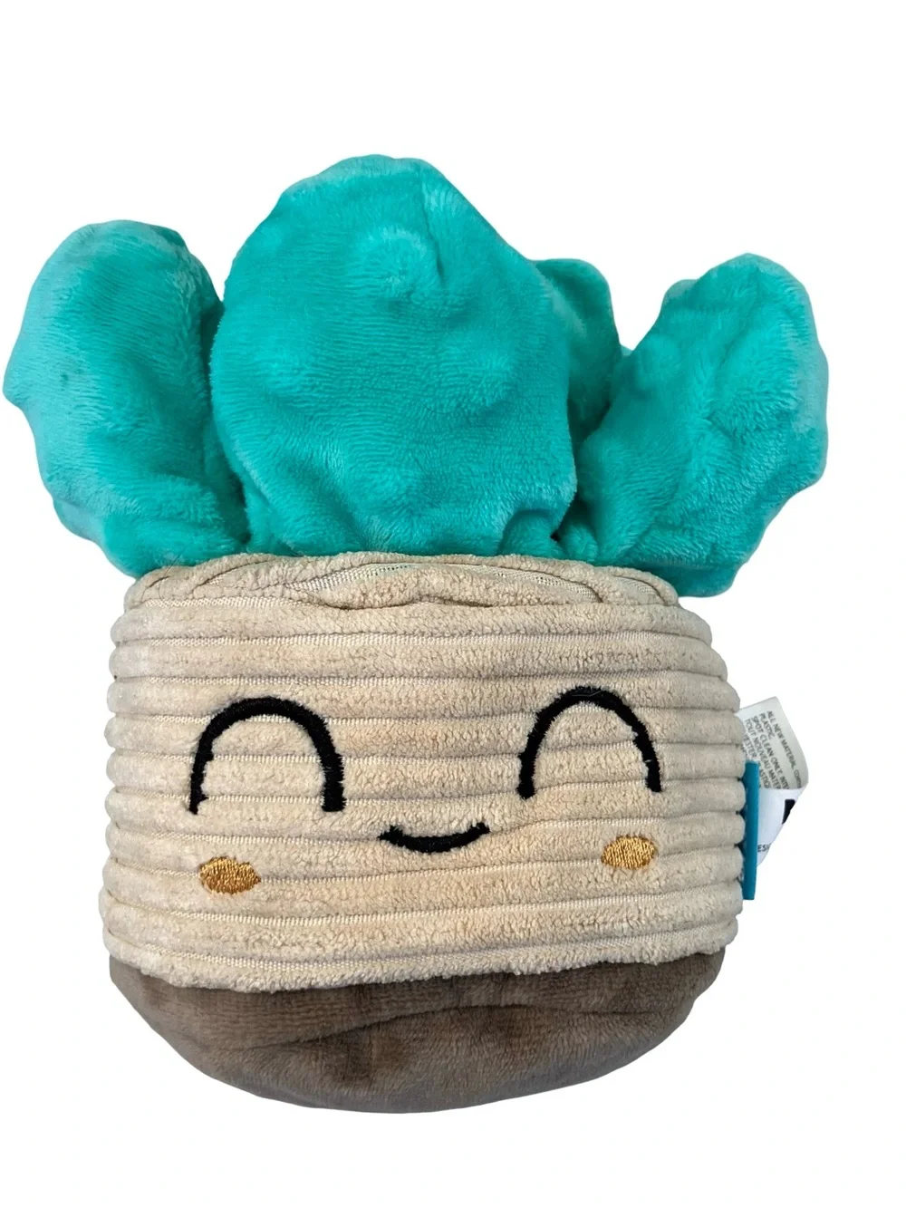 Bark Box Squeakulent Dog Toy Succulent Plant Plush Squeaker M/L Cactus Crinkle